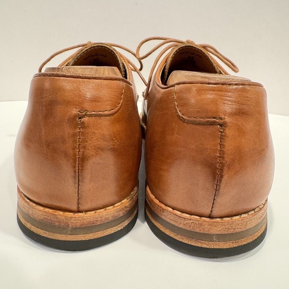 H by Hudson England Oxford Lace Up Shoe Mens Size 43 US 10 Tan Leather Made UAE main image 12